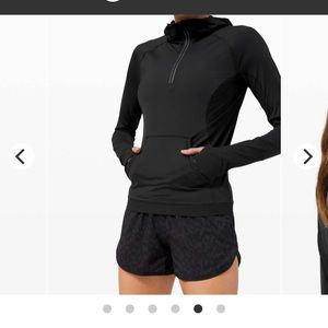 Lululemon Sleek Performance 1/2 Zip Hoodie Jacket